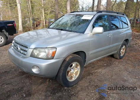 2007 Toyota Highlander V6 из США, поврежденный, VIN JTEEP21A970211269